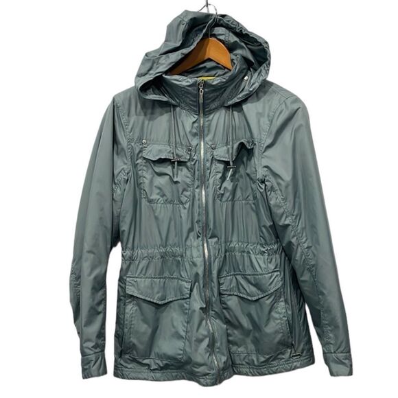 Prana Emilia Women’s Jacket Durable Water Repellant Sz Sm Blue Gray - Picture 1 of 13